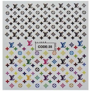 لنز ناخن مدل code35